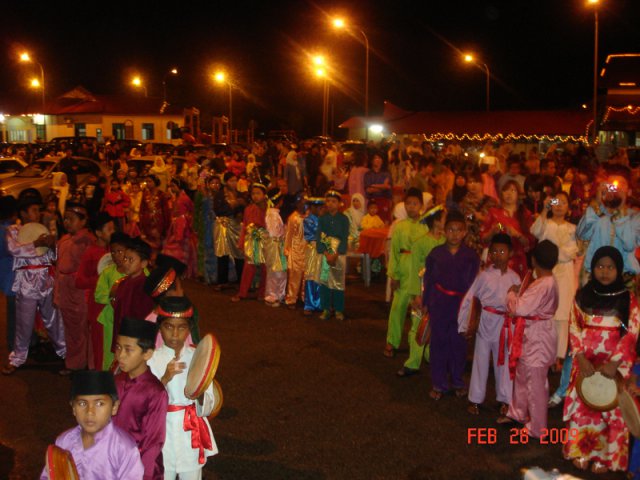 Pesta kebudayaan di Kg Semilang Juru bersempena program homestay di Sg Semilang Juru pada 28-2-2009